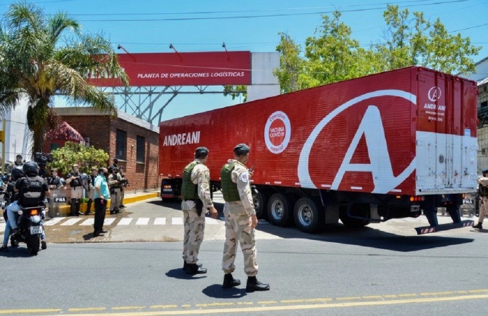 Comenzó la distribución de las vacunas a todo el país | Actualidad