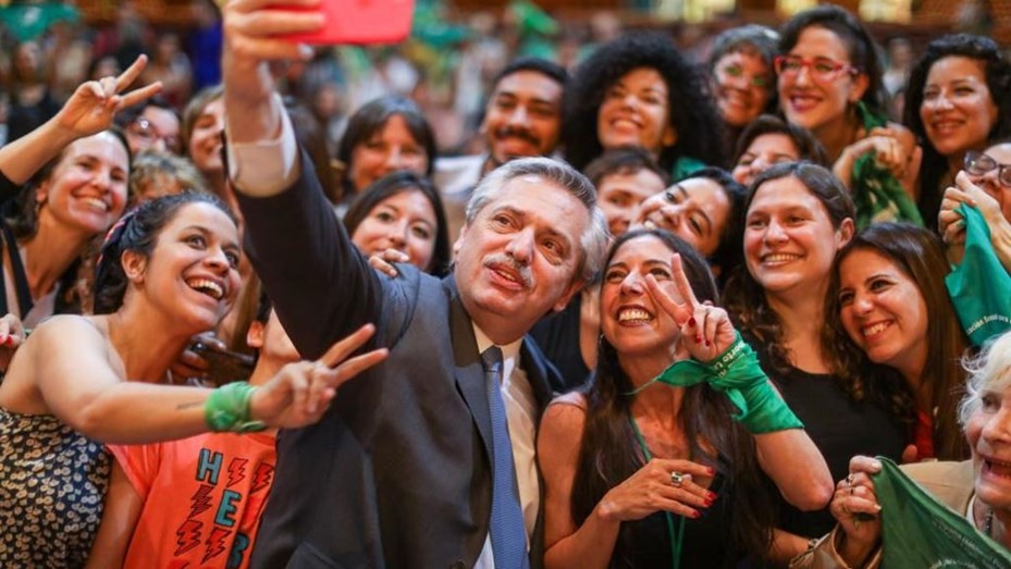 Alberto Fernández: "El aborto es ley, a ello me comprometí" | Política