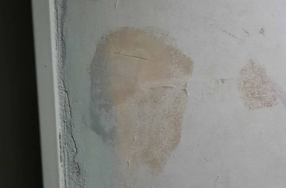 Foto viral: Maradona, en una mancha de humedad | Curiosidades