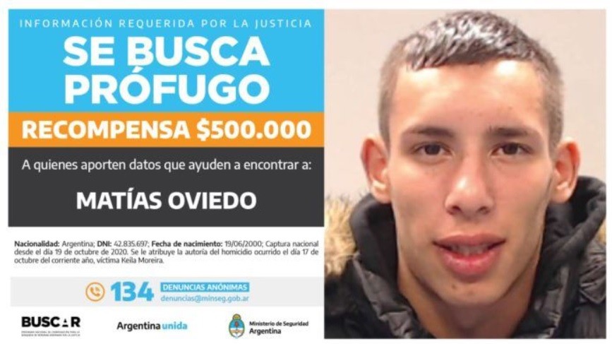 Femicidio en Campana: $500.000 de recompensa para detener a un acusado prófugo | Actualidad