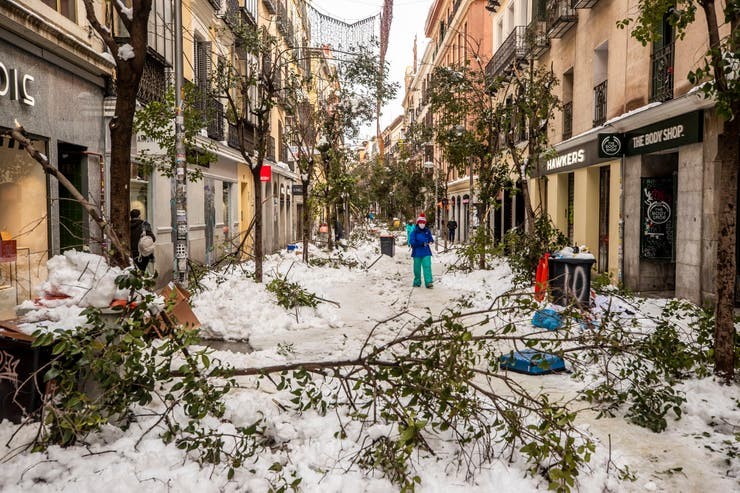 Advierten que una fuerte ola de frío puede agravar la situación en España | Internacionales