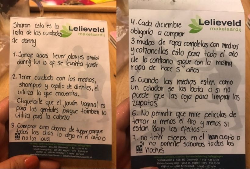 Se fue a vivir con el novio y su suegra le mandó una lista de cómo tratarlo | Redes