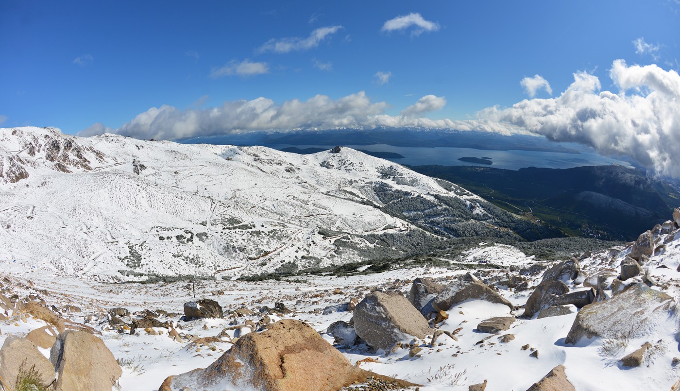 Bariloche, con los cerros nevados en plena temporada de verano | Vacaciones | Verano 2021