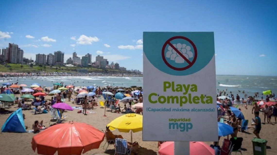 Mar del Plata cerró accesos a balnearios públicos para evitar aglomeraciones | Vacaciones | Verano 2021