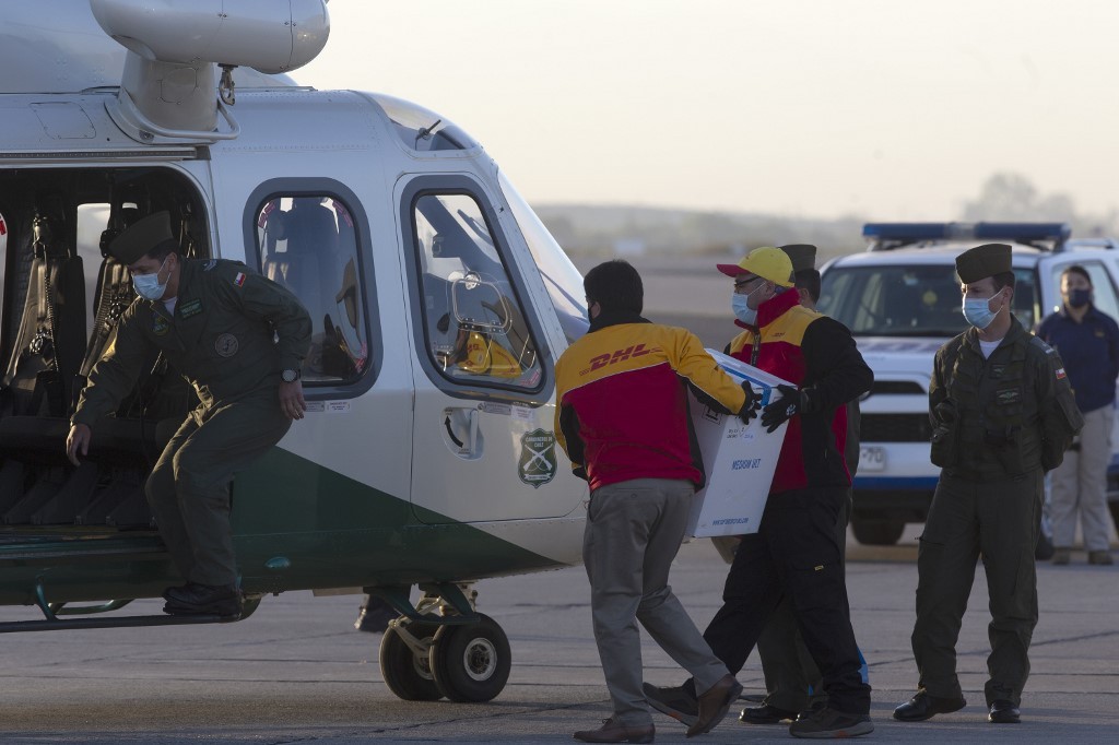 Coronavirus: Chile recibe tercer cargamento con más de 80.000 vacunas Pfizer/BioNTech | Internacionales