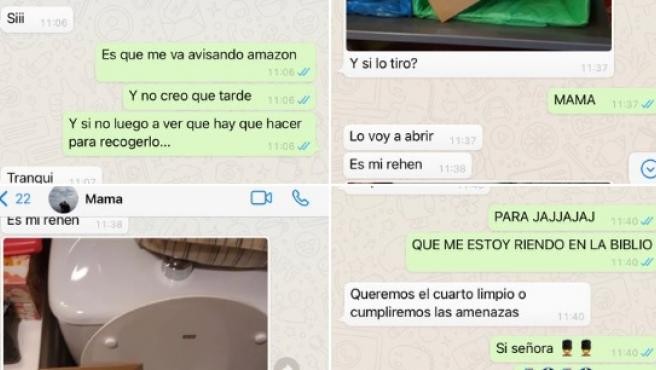 Chat viral: la madre que amenaza a su hijo con un "rehén inesperado" | Redes