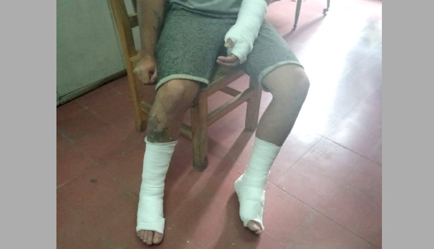 Capataz tiró a un albañil desde un segundo piso por hacer mal una losa | Actualidad