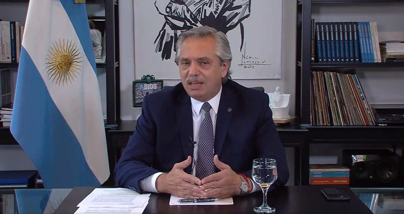 Ante el Foro de Davos, el Presidente instó a "dejar atrás el capitalismo infeliz" | Política