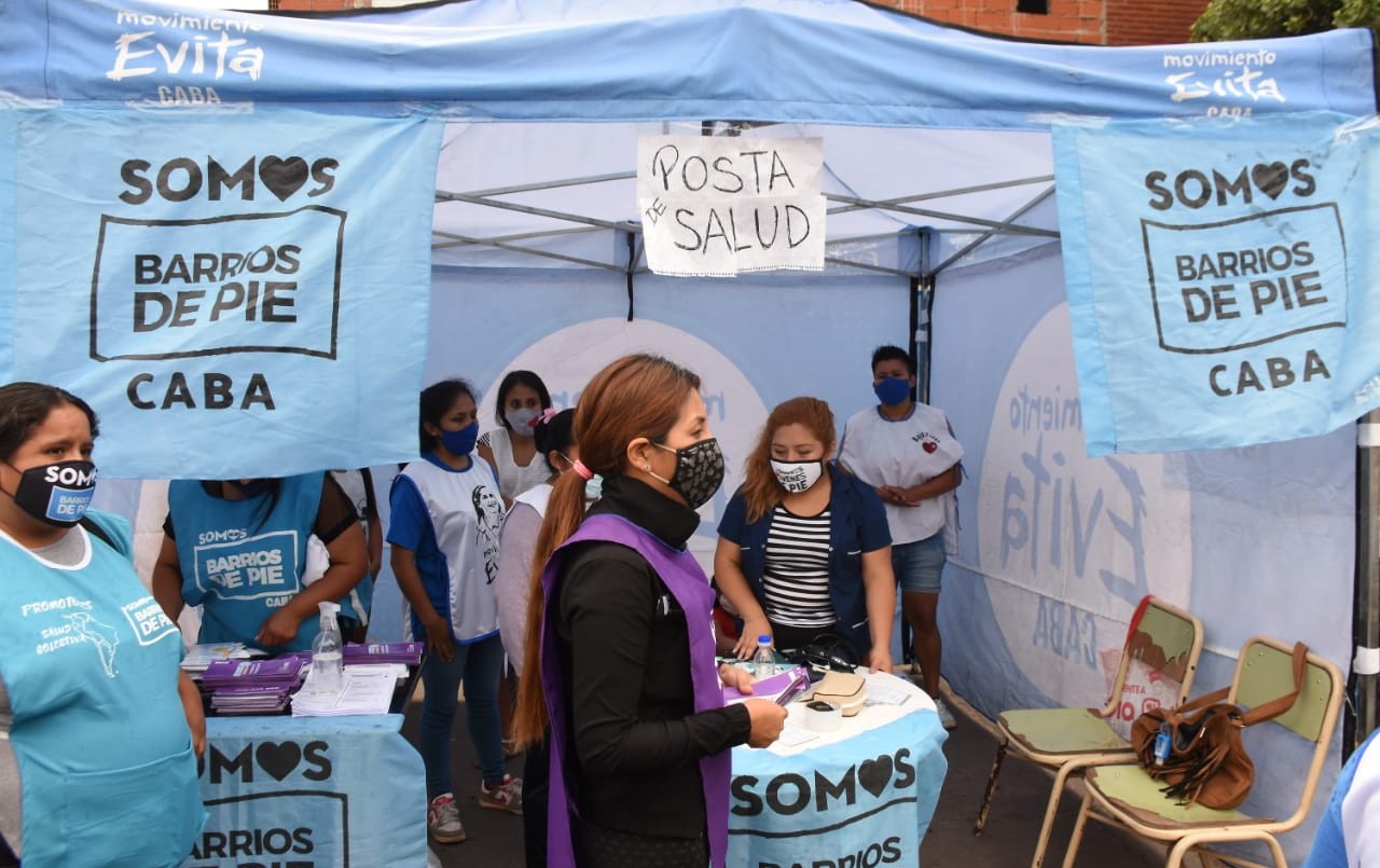Barrios de Pie inició campaña para la vacunación contra el coronavirus en la ciudad de Buenos Aires | Actualidad