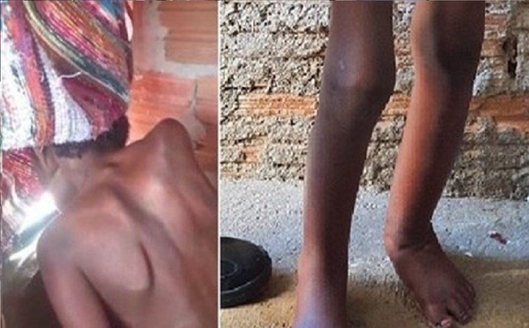 Video: hallaron a un nene de 11 años encadenado dentro de un barril | Internacionales