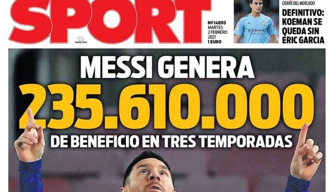 Messi genera millones y guerra mediática | Deportes