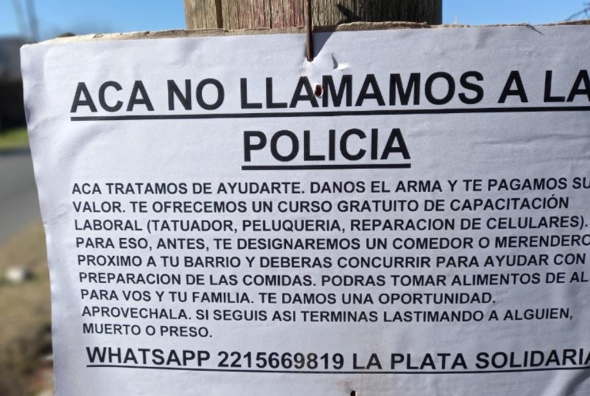 Ofrecieron cursos de oficios a cambio de que entreguen armas y tuvieron éxito | Actualidad