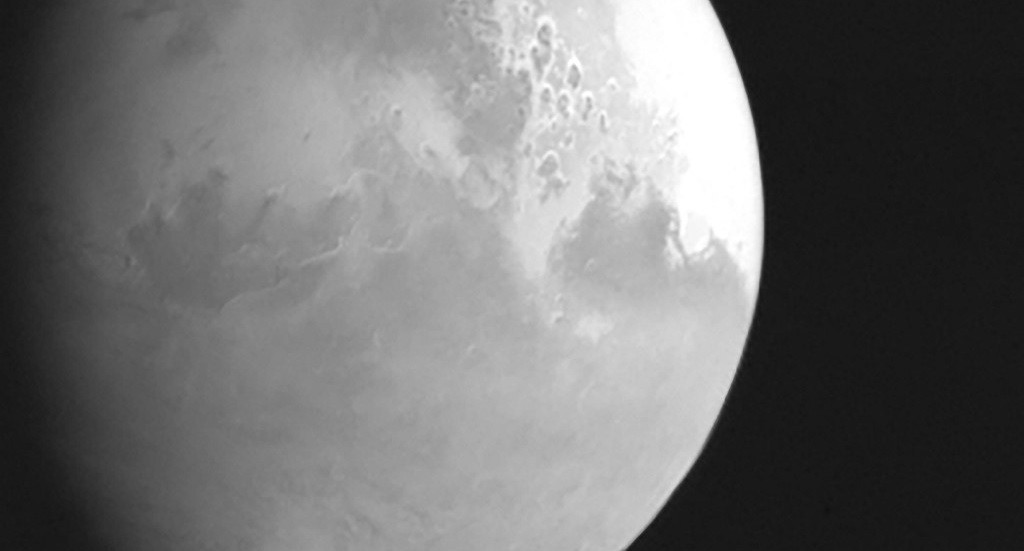 Sonda china que se dirige a Marte envió su primera imagen del planeta | Internacionales