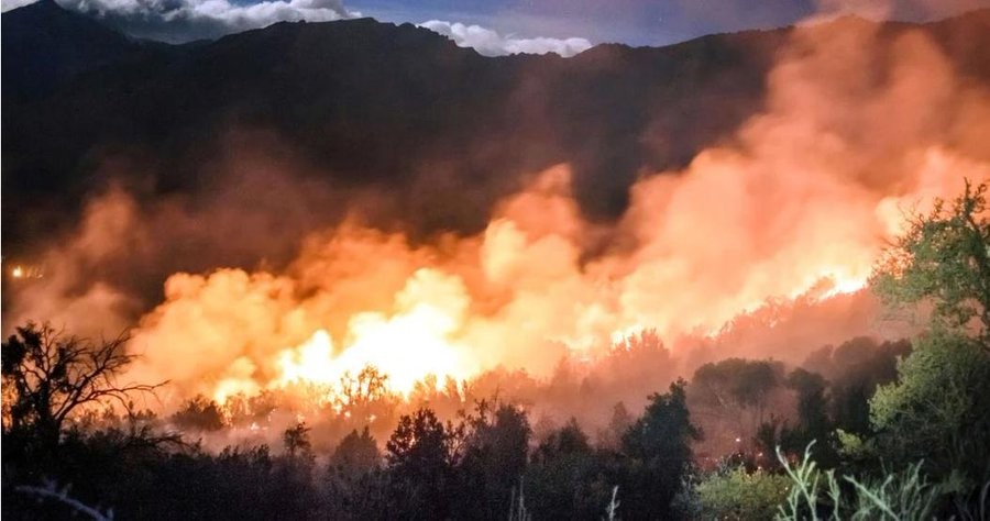 Incendio en El Bolsón: el fuego amenaza a un pueblo mapuche | Actualidad