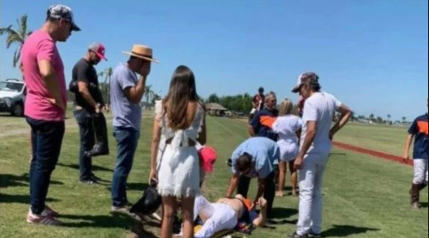Burlando habló luego de caerse jugando al polo: "Me la pegué duro" | Actualidad