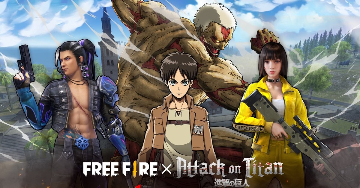 Free Fire y Attack on Titan se unen para una importante colaboración | Tecno