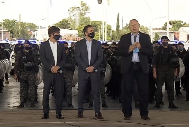 Dura crítica de Berni a los policías en protesta: "Intentan desafiar nuestra Constitución" | Actualidad