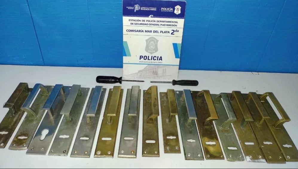 "El terror de los picaportes": detuvieron al ladrón con el botín | Actualidad