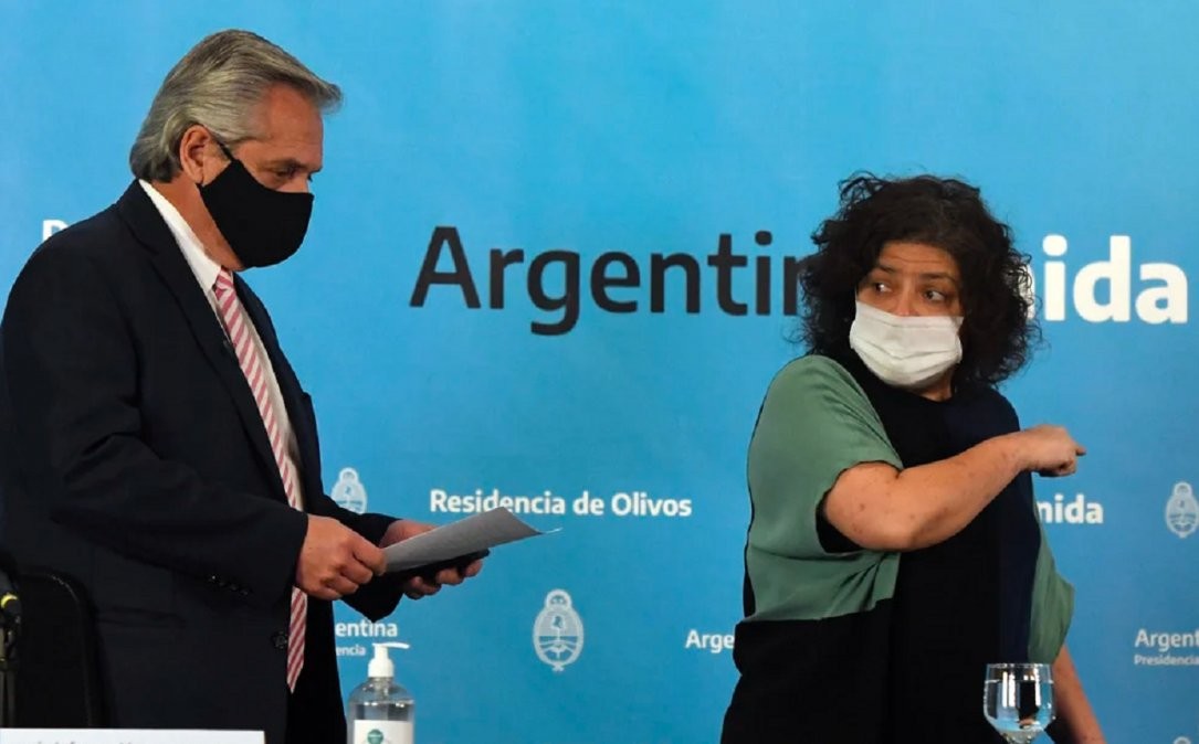 Alberto Fernández: "Encomendé a Vizzotti que protocolice al máximo la aplicación de vacunas" | Política