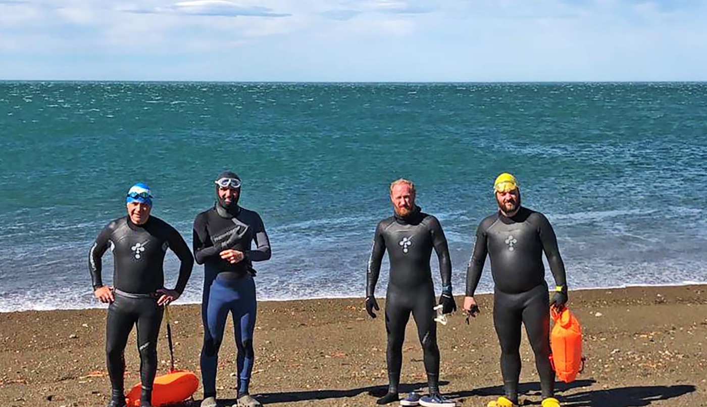 Nadarán los 385 kilómetros del río Santa Cruz en homenaje a los tripulantes del ARA San Juan | Actualidad