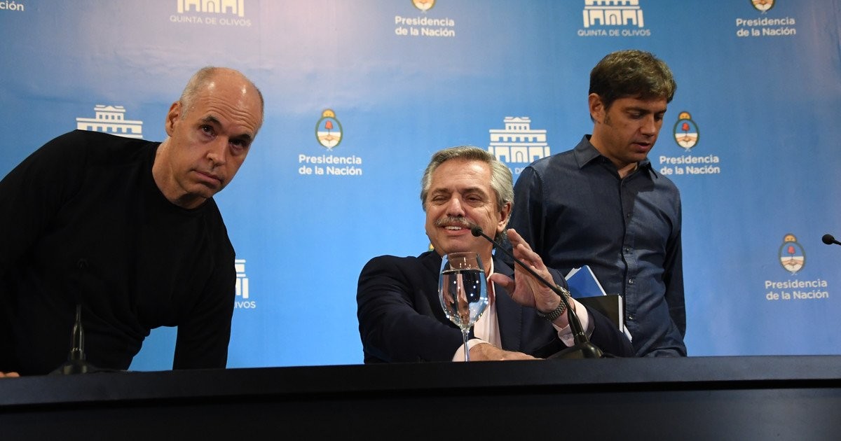 Fernández, Kicillof y Rodríguez Larreta vuelven a estar juntos en el acto por el bicentenario de la UBA | Política