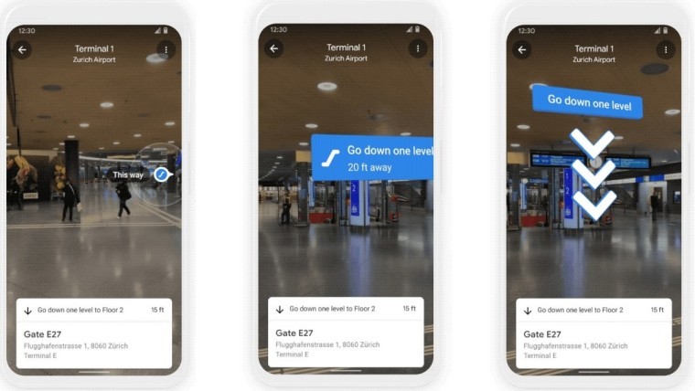 Google Maps ahora guía en aeropuertos, estaciones de tránsito y centros comerciales | Tecno