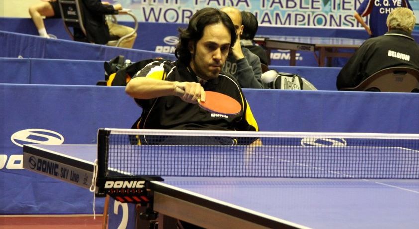 Campeón de tenis de mesa adaptado reclama "vacunación justa": pide salir de la cola que no hace "ni en el supermercado" | Actualidad