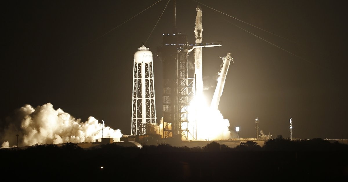 Despegó la tercera misión tripulada de Space X hacia la estación espacial | Internacionales