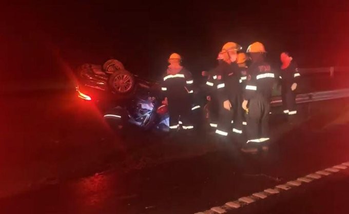 Video: las primeras imágenes desde la ruta 7 tras la muerte de Mario Meoni | Actualidad