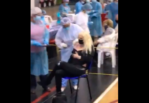 Susana Giménez se vacunó contra el coronavirus en Uruguay | Actualidad