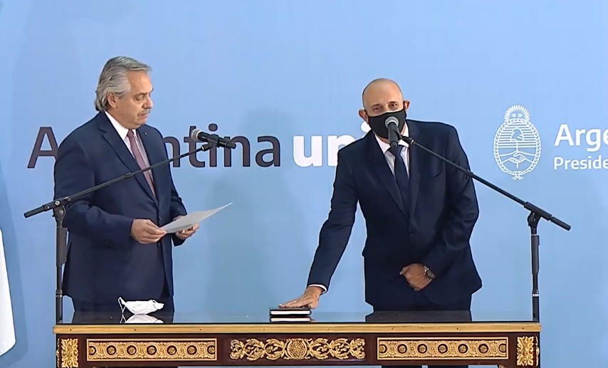 "No son las mejores circunstancias las que me llevan a asumir": juró el nuevo ministro de Transporte | Política