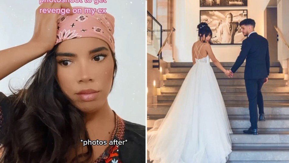 Una chica fingió un casamiento en un salón de lujo para vengarse de su ex novio | Internacionales