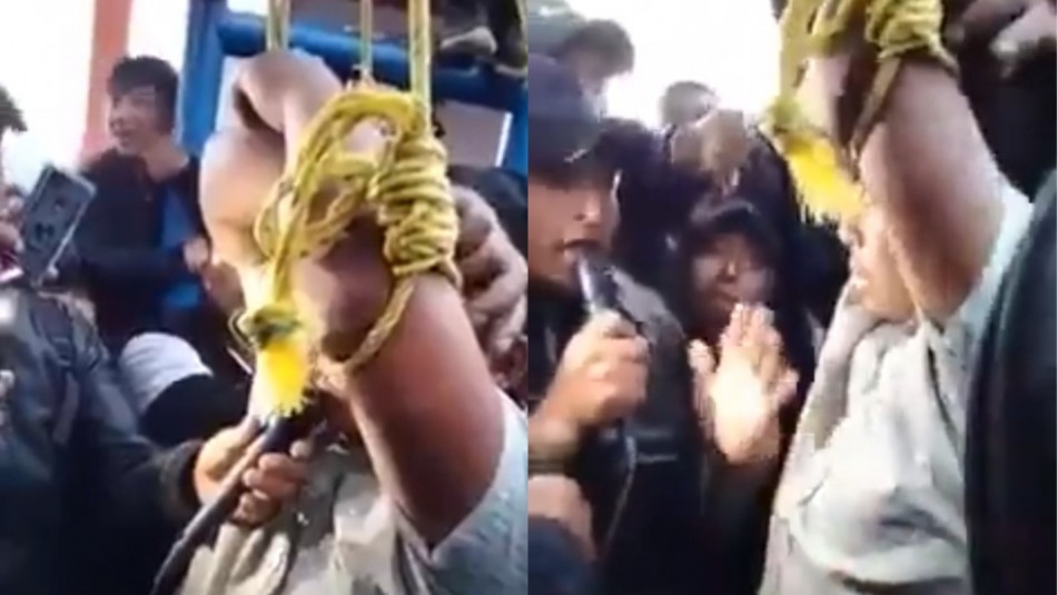 Video: vecinos detuvieron a un hombre, confesó un femicidio y lo obligaron a desenterrar el cuerpo de la víctima | Internacionales