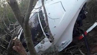 Buscan a piloto que cayó con su helicóptero en Santiago del Estero, sobrevivió y abandonó el lugar | Actualidad