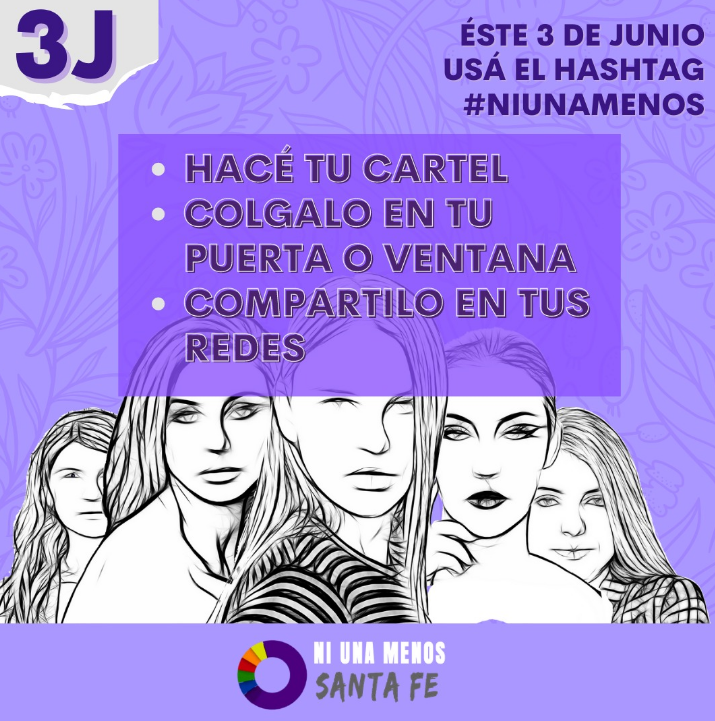 Desde la Mesa #NiUnaMenos se convoca a manifestar con motivo del #3J | Actualidad