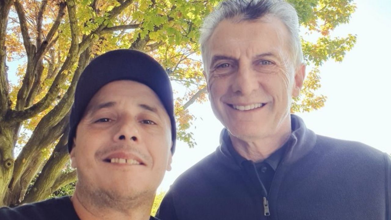 El Dipy le pidió una selfie a Macri:  "¡Hasta almuerzo pegué!" | Espectáculos