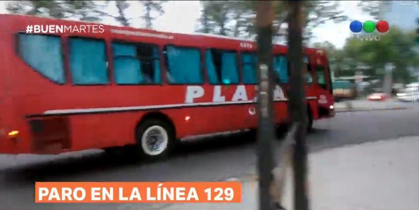 Paro en la línea de colectivos 129 que une Buenos Aires-La Plata | Actualidad