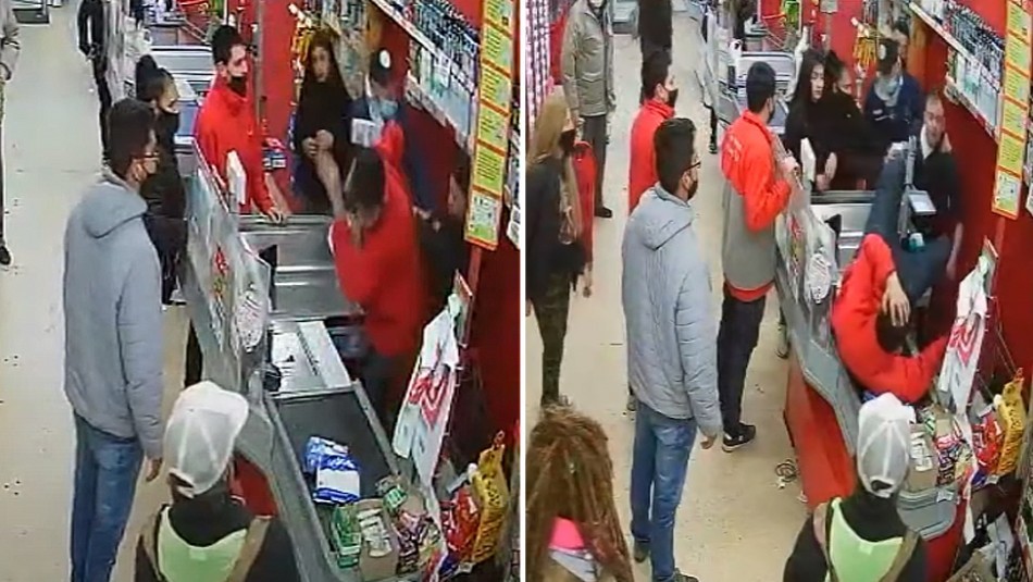 Video: brutal golpiza a un cajero de supermercado en Morón | Actualidad