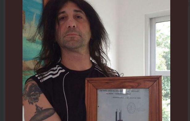 El día que el ARA San Juan fue escenario de una banda de rock | Actualidad