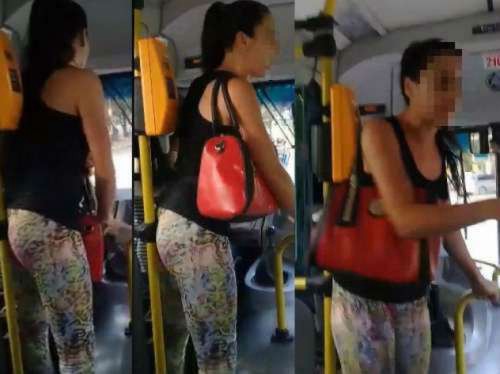 Video: la violenta reacción de una pasajera contra un anciano en un colectivo de Salta | Actualidad