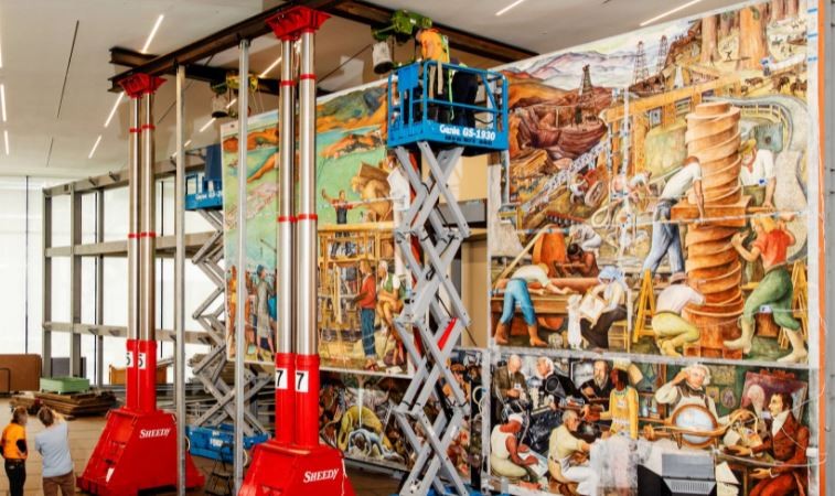 Trasladan un inmenso mural de Rivera para exhibirlo en San Francisco | Internacionales