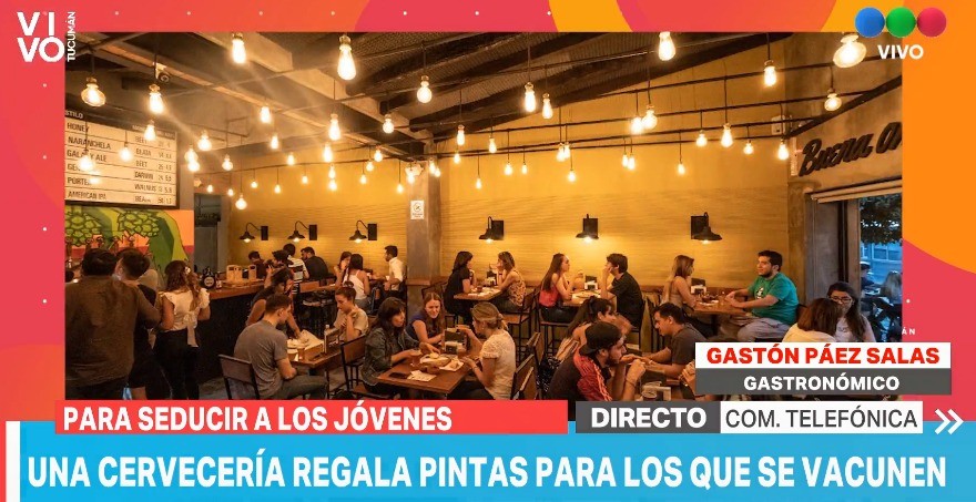 Una cervecería tucumana regala pintas a los que se vacunen contra el Covid-19 | Actualidad