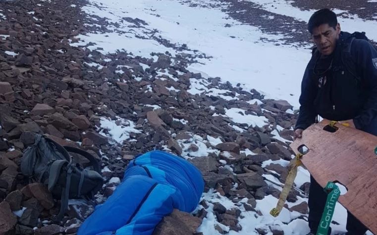 Rescataron a una andinista que se accidentó en un Cerro en Potrerillos | Actualidad