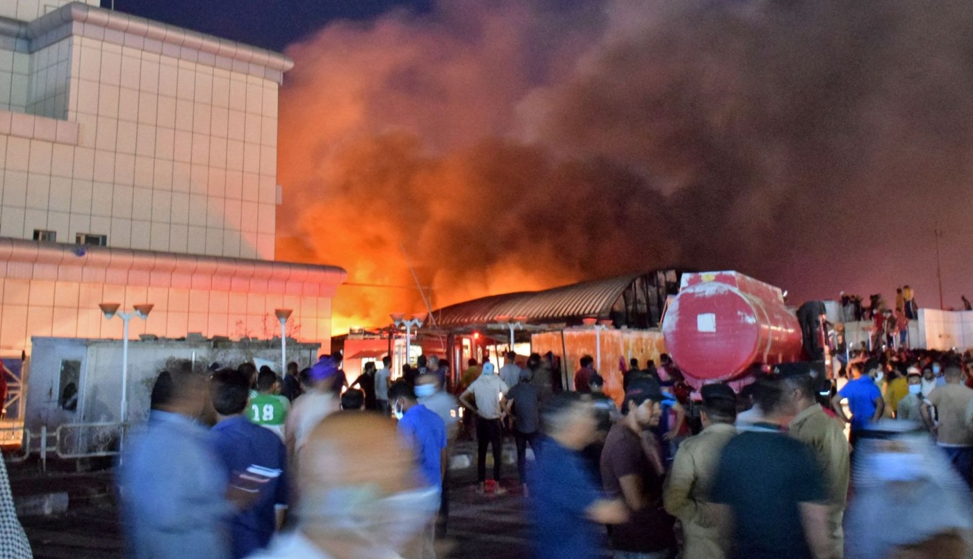 Incendio en un hospital de Irak: "Vinieron a curarse y salen en féretros" | Internacionales