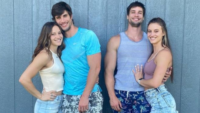 Dos hermanas gemelas se enamoraron de dos gemelos y se fueron a vivir juntos: "Es como ver doble" | Internacionales