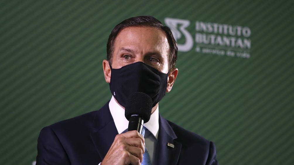 El gobernador de San Pablo contrajo coronavirus por segunda vez, pese a estar vacunado | Internacionales