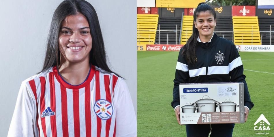 La futbolista elegida como la mejor del equipo a la que le regalaron un juego de ollas | Internacionales