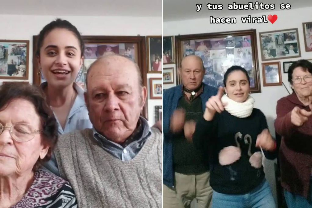 Video: le pidió a sus abuelos que mintieran por una beca y no aguantaron la risa | Actualidad