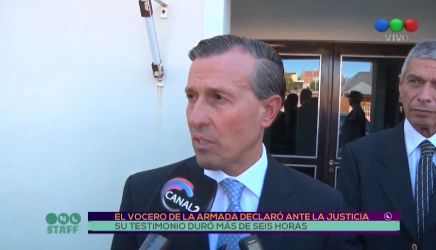 ARA San Juan: ante la jueza, el vocero de la Armada Enrique Balbi negó presiones para informar | Actualidad
