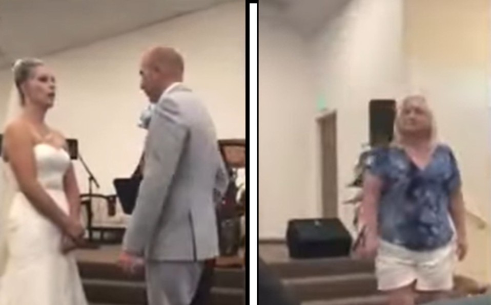 Video: el momento en que una mujer intenta arruinar el casamiento de su hijo por problemas con la novia | Internacionales
